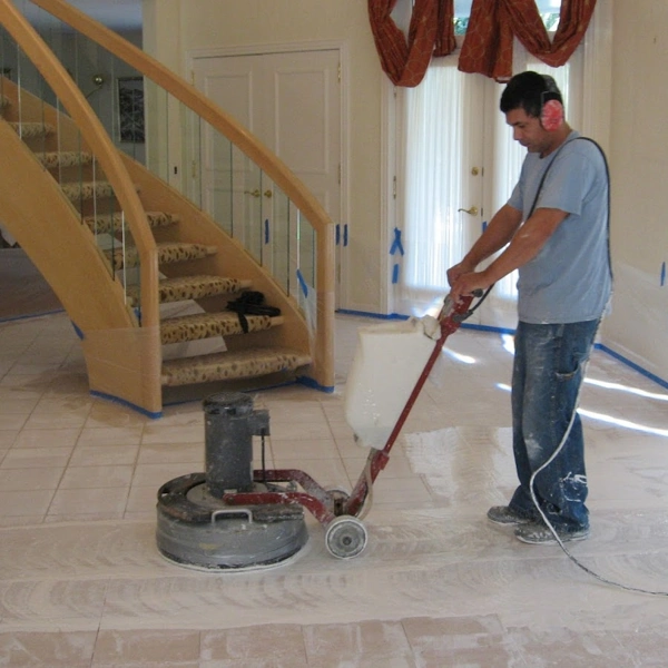 Floor Sanding Polishing in Commercial Area